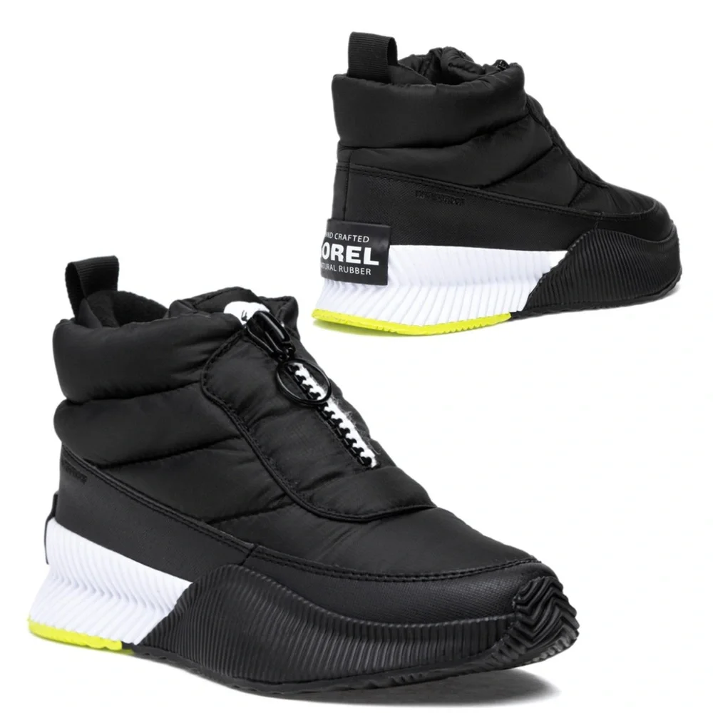 SOREL OUT N ABOUT III PUFFY ZIP BOOT winter cozy sneakers outdoor casual comfy